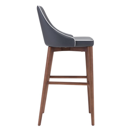 Moor Bar Chair Dark Gray