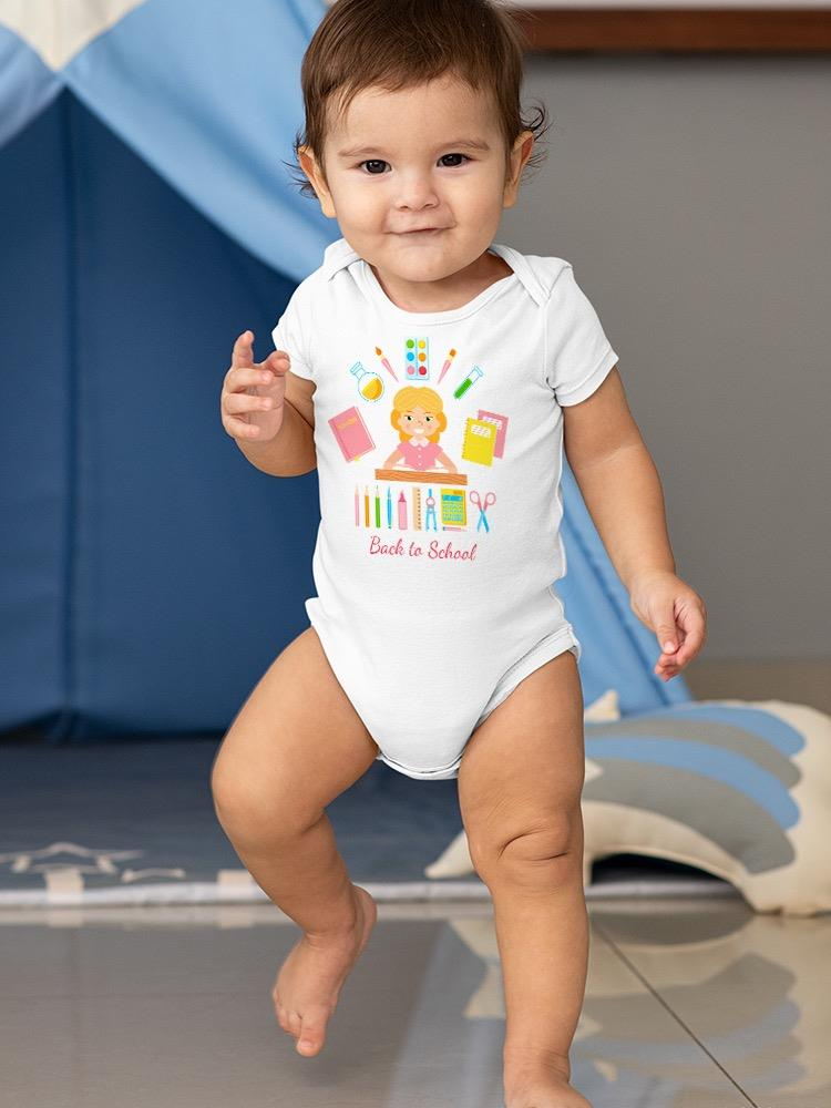 Back To School Girl Bodysuit -Image by Shutterstock