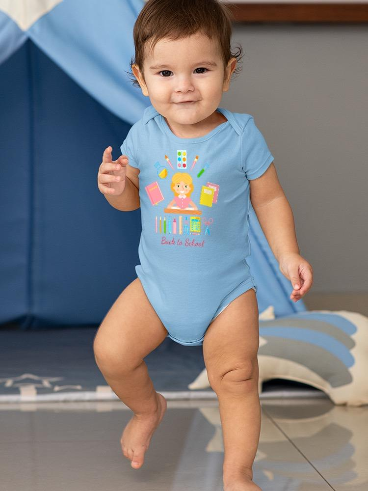 Back To School Girl Bodysuit -Image by Shutterstock