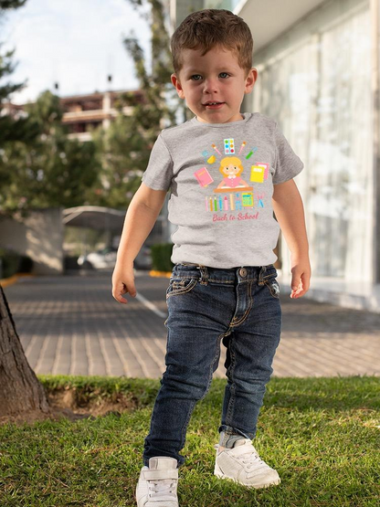 Back To School Girl Bodysuit -Image by Shutterstock