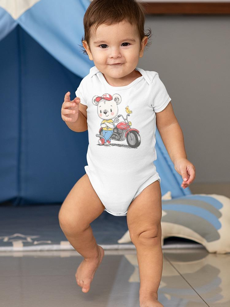 Biker Bear Bodysuit -Image by Shutterstock