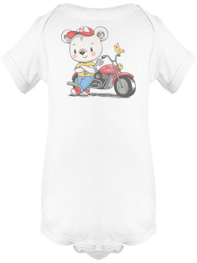 Biker Bear Bodysuit -Image by Shutterstock