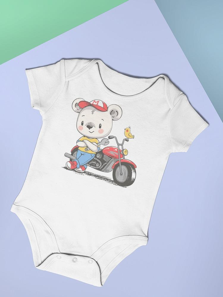 Biker Bear Bodysuit -Image by Shutterstock