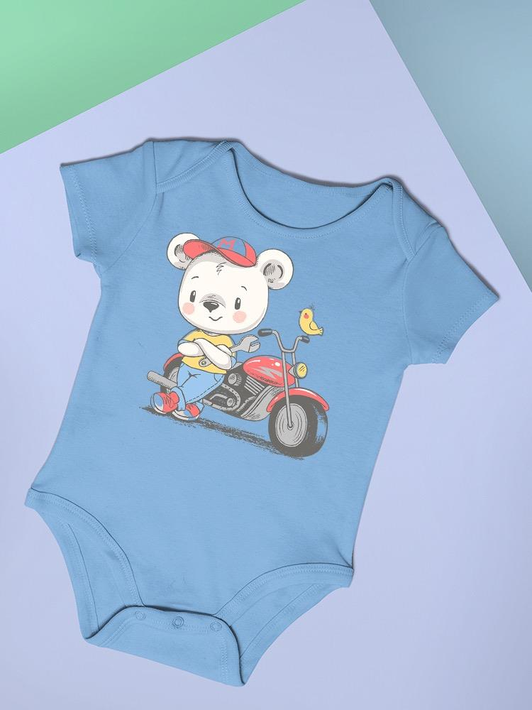 Biker Bear Bodysuit -Image by Shutterstock