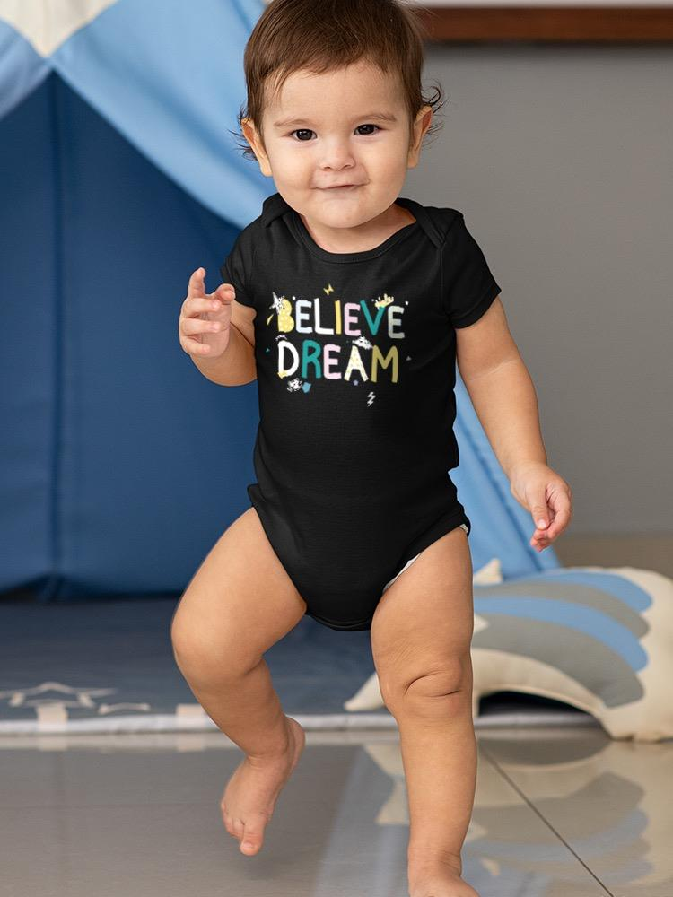 Believe And Dream Bodysuit -Image by Shutterstock