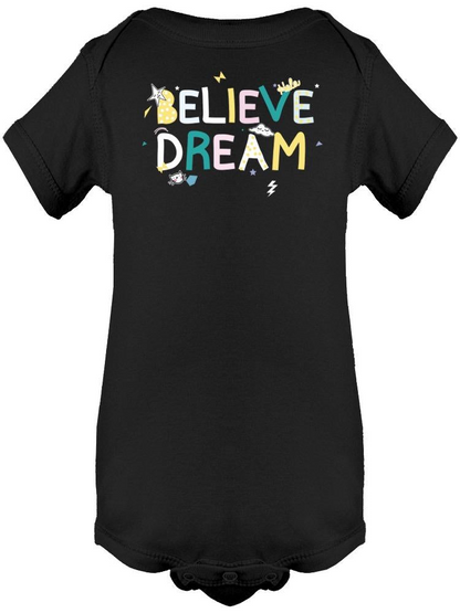 Believe And Dream Bodysuit -Image by Shutterstock