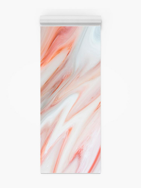 Colorful Marble Art Yoga Mat -Image by Shutterstock