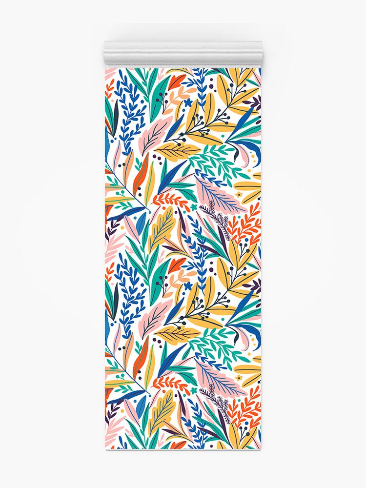 Tropical Leaves. Yoga Mat -Image by Shutterstock