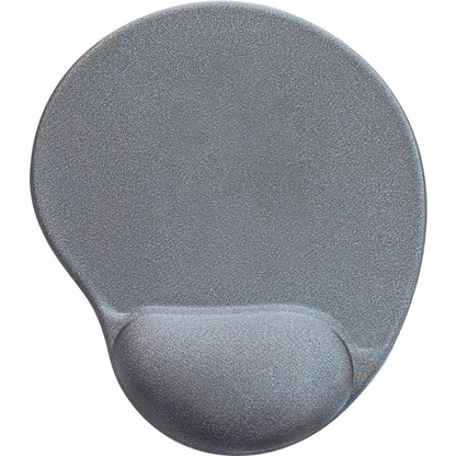 Compucessory Gel Mouse Pads - 9" x 10" x 1" Dimension - Gray - Gel - 1 Pack