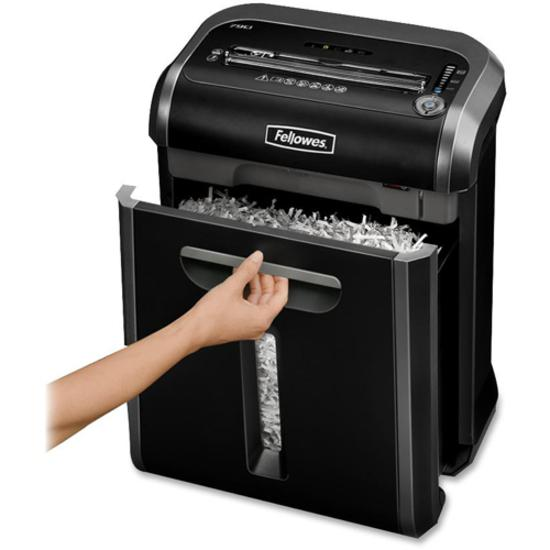 Fellowes Powershred&reg; 79Ci 100% Jam Proof Cross-Cut Shredder - Non-continuous Shredder - Cross Cut - 16 Per Pass - for shredding Staples, Credit Card, CD, DVD, Paper Clip, Junk Mail, Paper - 0.156"