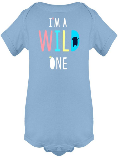 I'm A Wild One Bodysuit -Image by Shutterstock