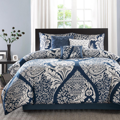 100% Cotton Printed 7pcs Comforter Set,MP10-3829