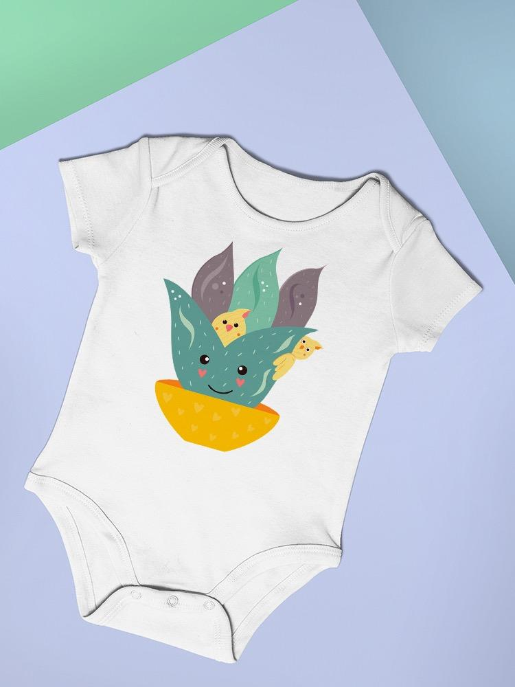 Plant With Birds Bodysuit -Image by Shutterstock