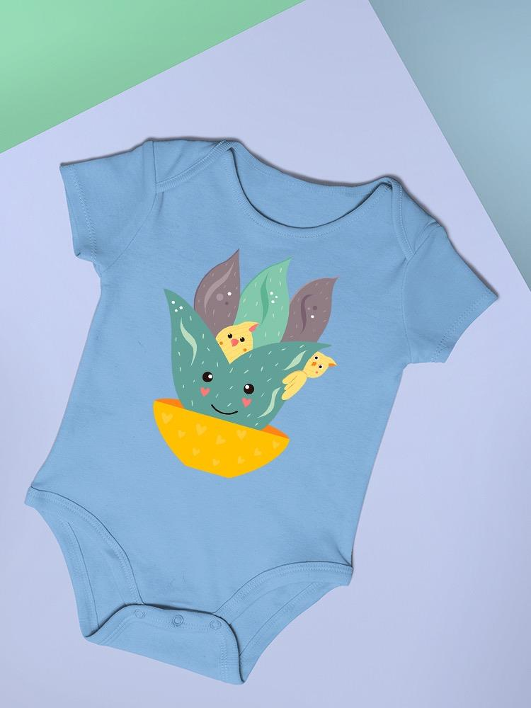 Plant With Birds Bodysuit -Image by Shutterstock