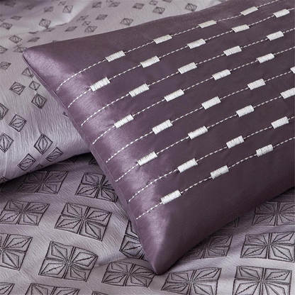 100% Polyester Jacquard 7pcs Comforter Set,MP10-921