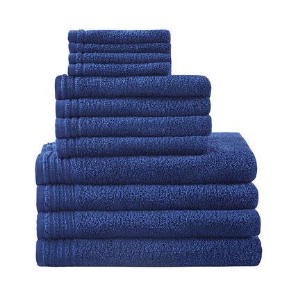 100% Cotton 12pcs Bath Towel Set,5DS73-0217