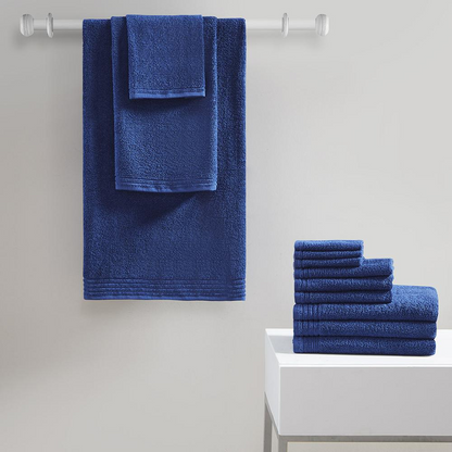 100% Cotton 12pcs Bath Towel Set,5DS73-0217