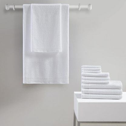 100% Cotton 12pcs Bath Towel Set,5DS73-0217