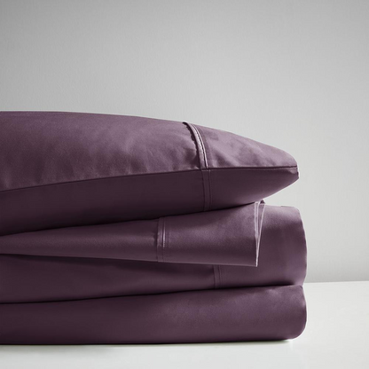 100% Pima Cotton Sateen Sheet Set,SHET20-512