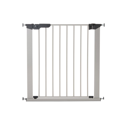 Premier Pressure Mount Safety Gate with 2 Extensions 28.9" - 36.7", Silver