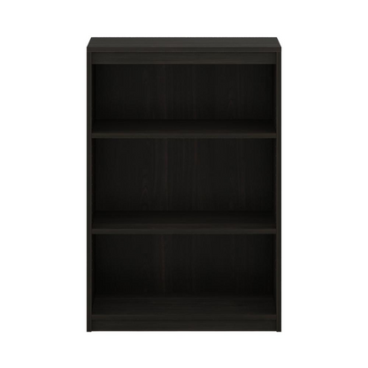 Furinno Gruen 3-Tier Bookcase with Adjustable Shelves, Espresso