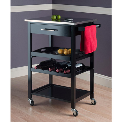 Anthony Kitchen Cart Stainless Steel