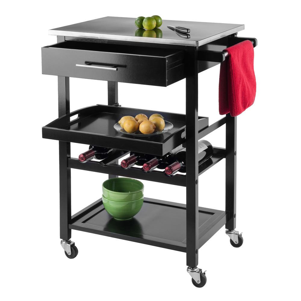 Anthony Kitchen Cart Stainless Steel