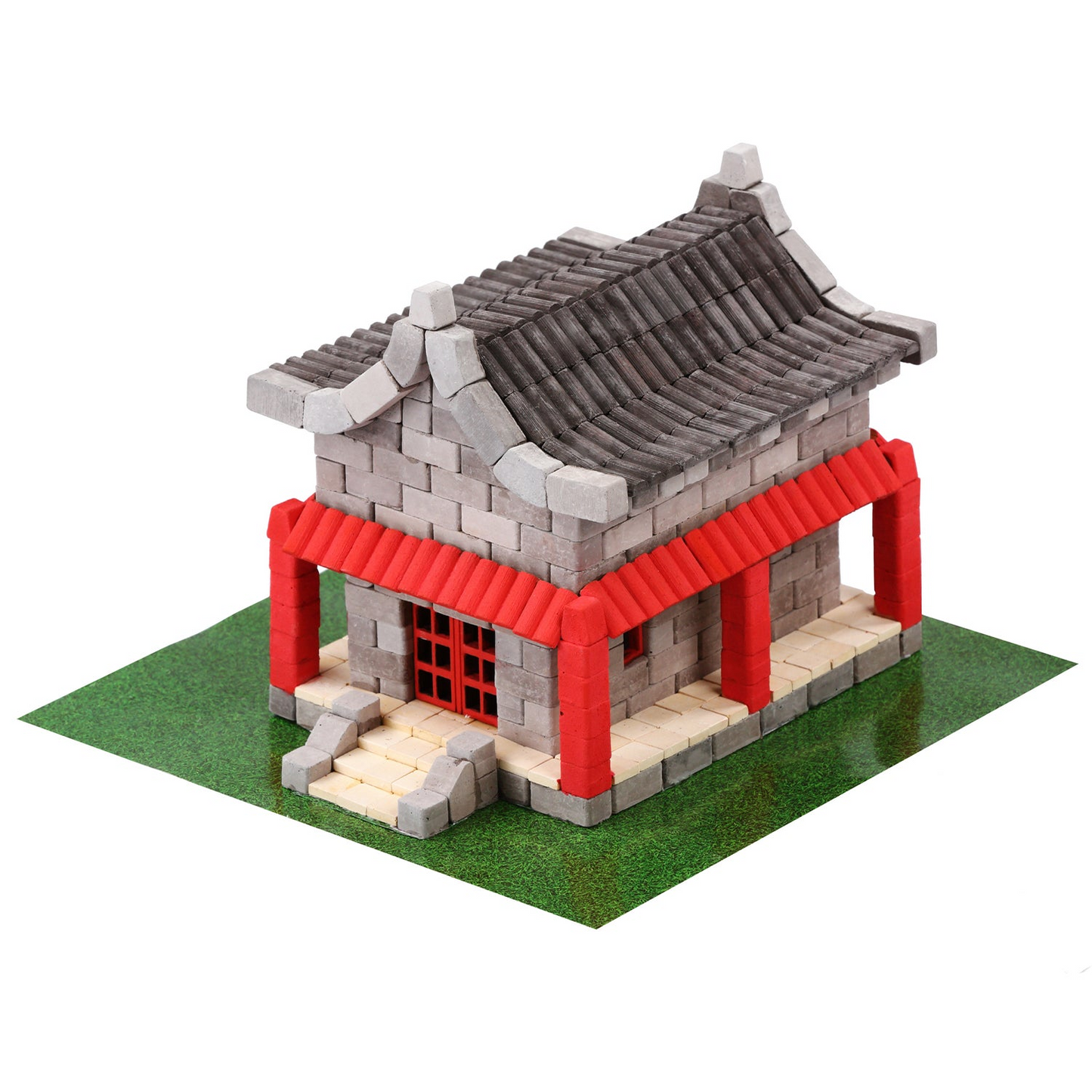 Mini Bricks Construction Set - Chinese House