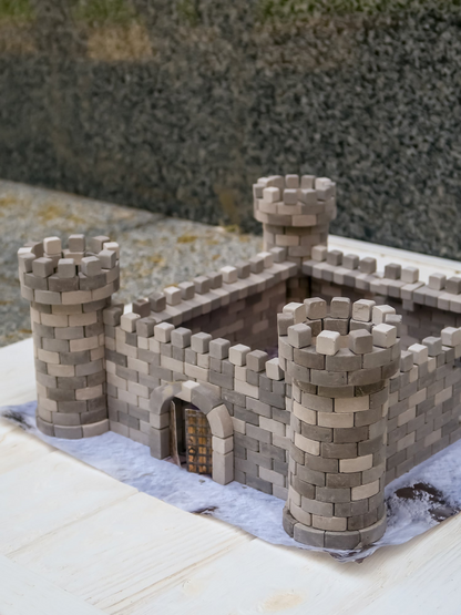 Mini Bricks Construction Set - Eagle's Nest Castle