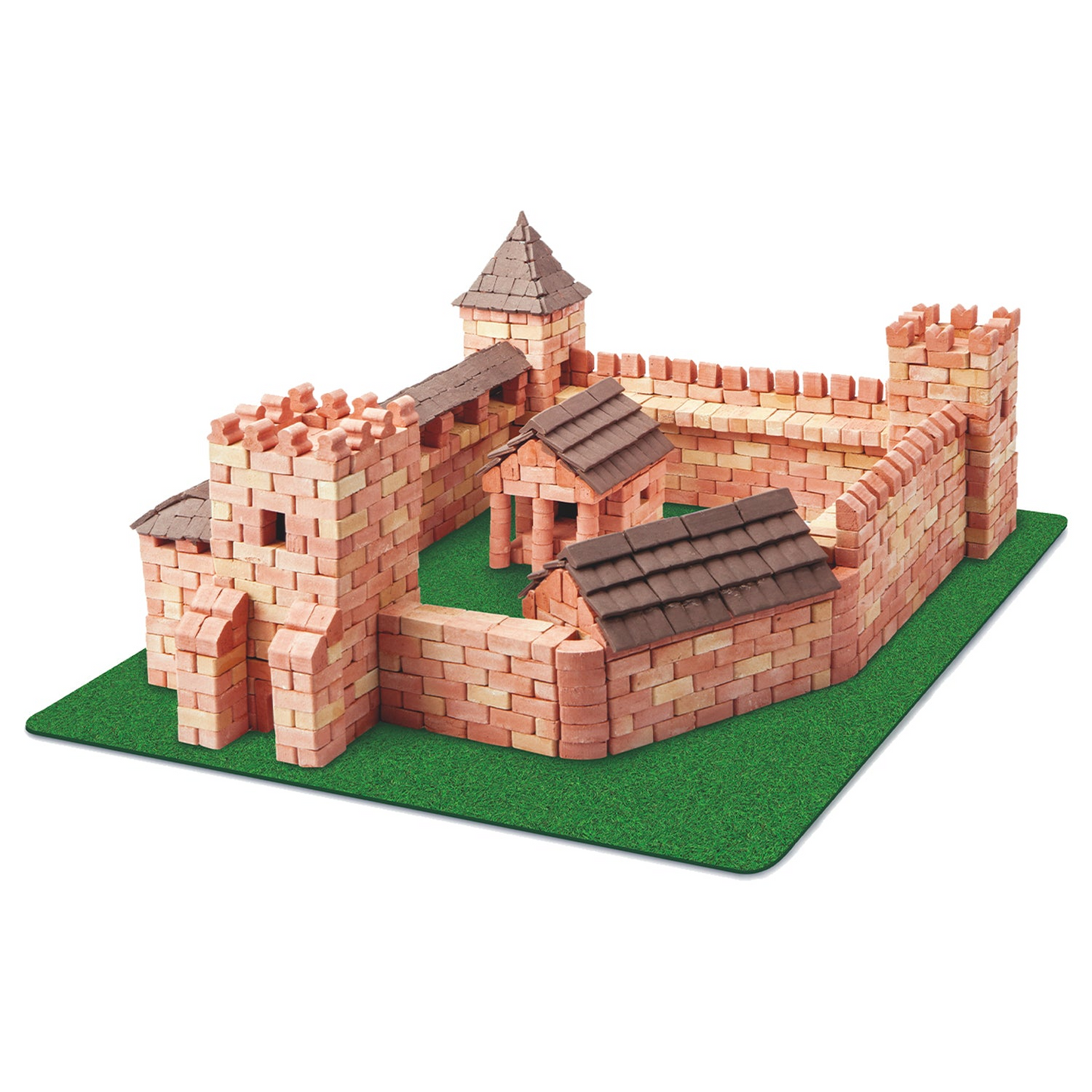 Mini Bricks Construction Set - Red Castle