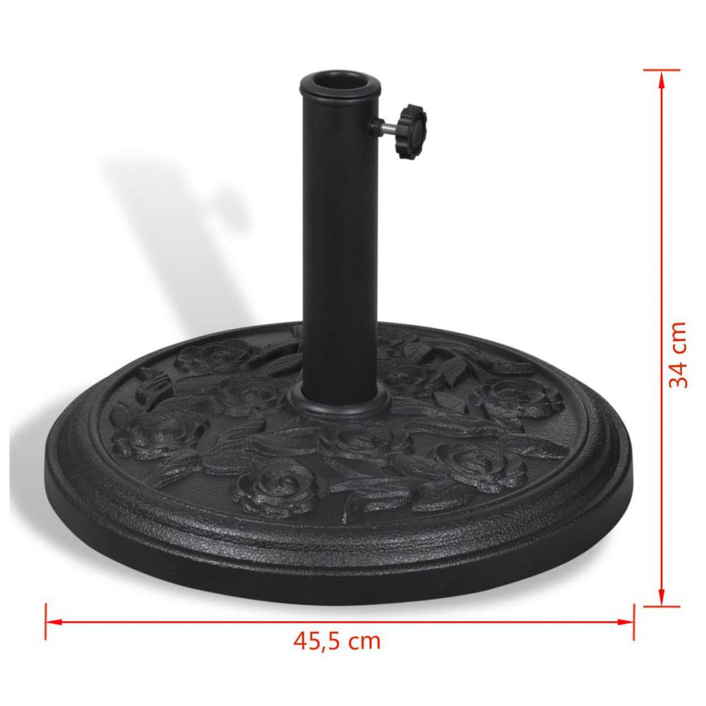 Resin Round Parasol Base, 40821