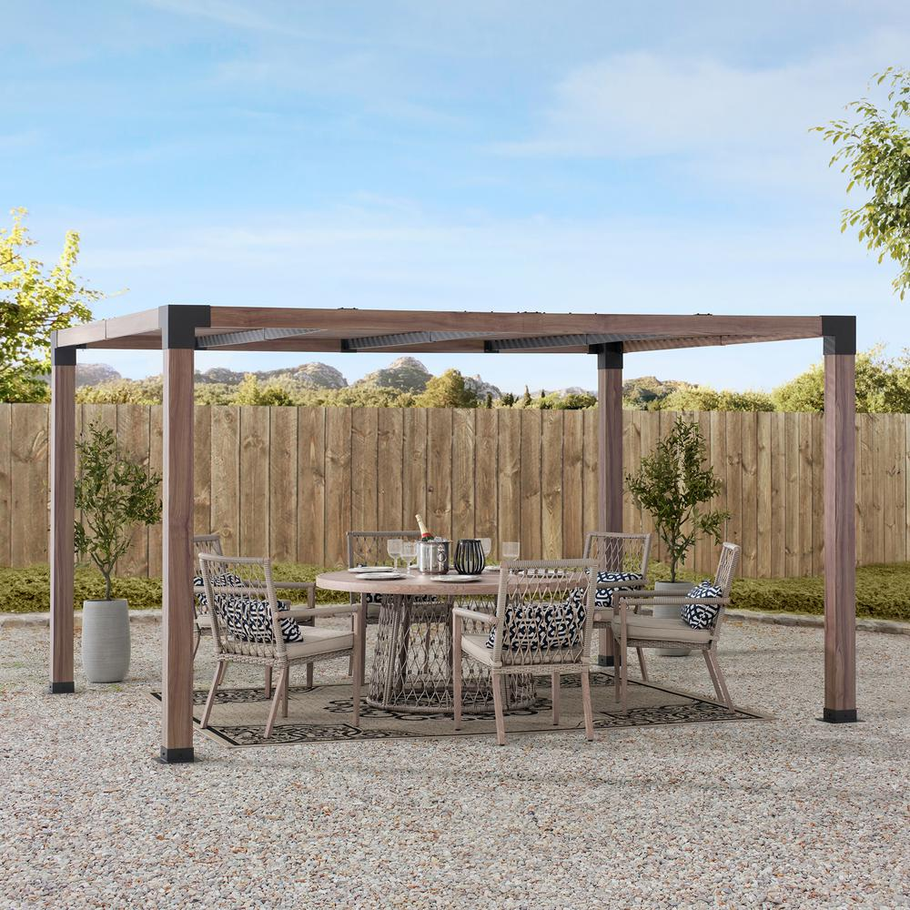 Sunjoy Brandon 12  x 10 ft Pergola