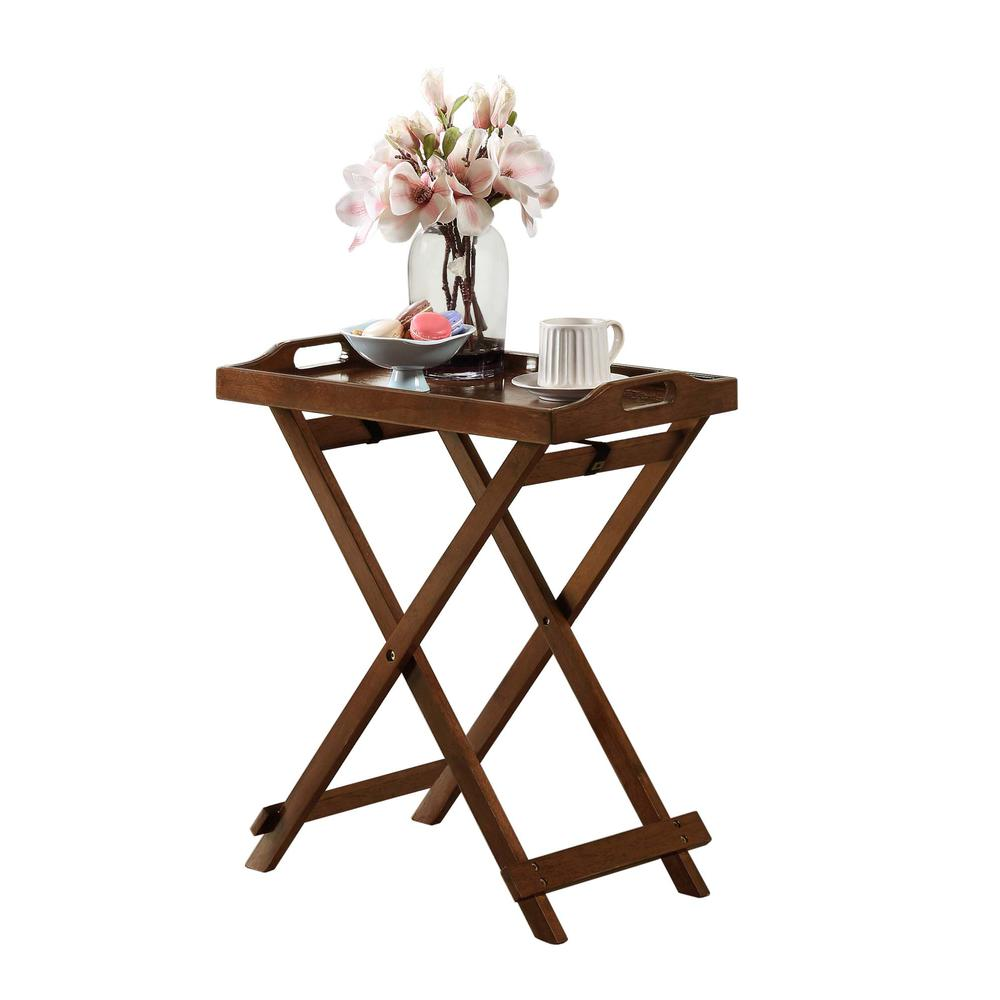 Designs2Go Tray Table, Espresso