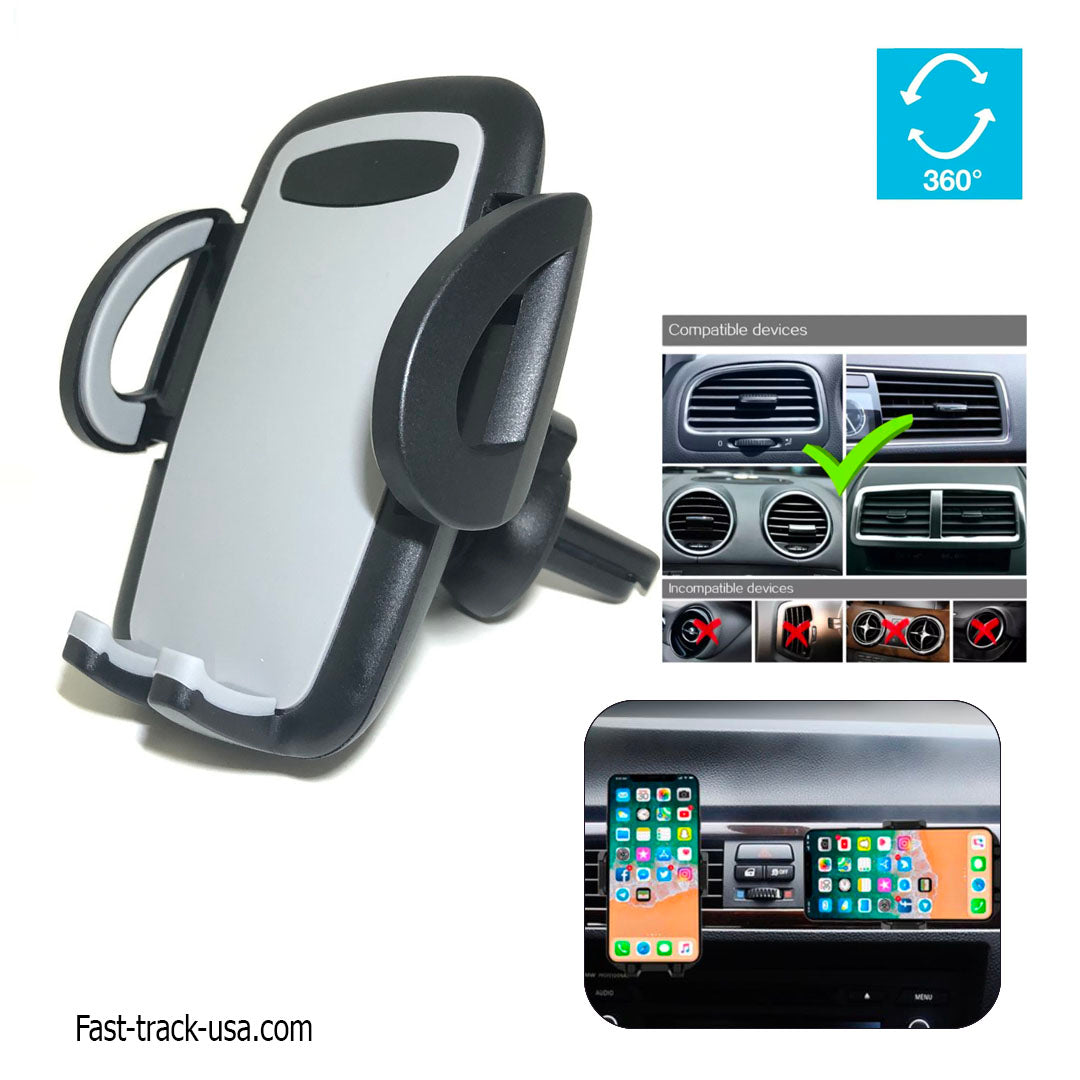 Car Air Vent Mount Cell Phone Mount Holder with Adjustable Cradle