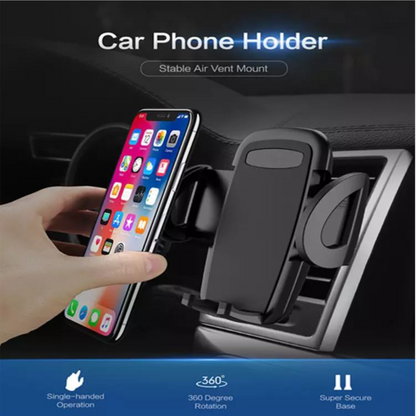 Car Air Vent Mount Cell Phone Mount Holder with Adjustable Cradle