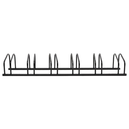 vidaXL Bike Rack for 6 Bikes Black Steel