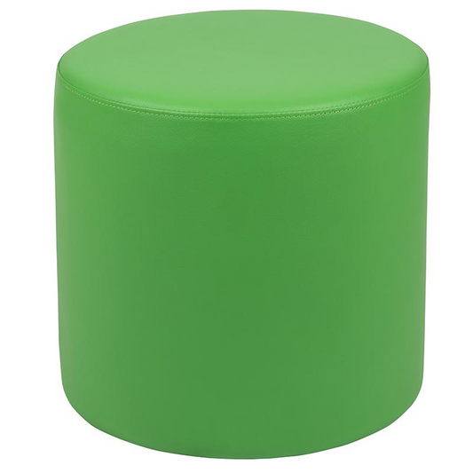 Soft Seating Collaborative Circle for Classrooms and Common Spaces - 18" Seat Height (Green)