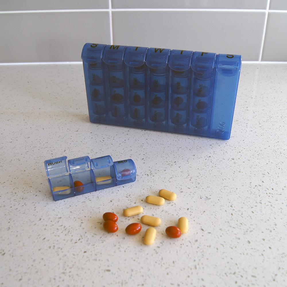 Lifemax Weekly Four Dose Pill Organiser