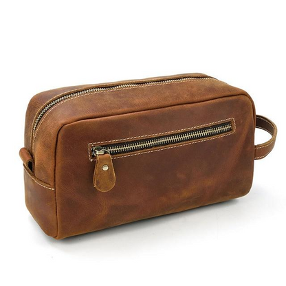 The Wanderer Toiletry Bag | Genuine Leather Toiletry Bag