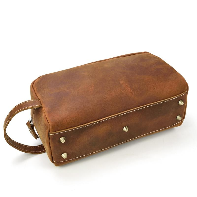 The Wanderer Toiletry Bag | Genuine Leather Toiletry Bag