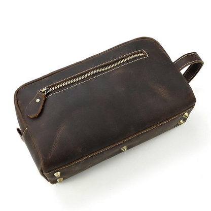 The Wanderer Toiletry Bag | Genuine Leather Toiletry Bag