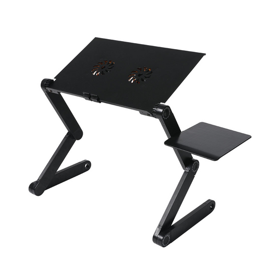 Laptop Tray Stand with Mouse Pad | Foldable Adjustable Portable