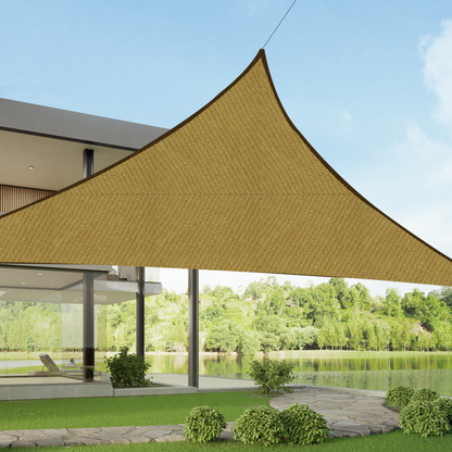 Shade Sail | Outdoor Awning | Canopy Shelter - UV Protection (5 x 5 x 5M)