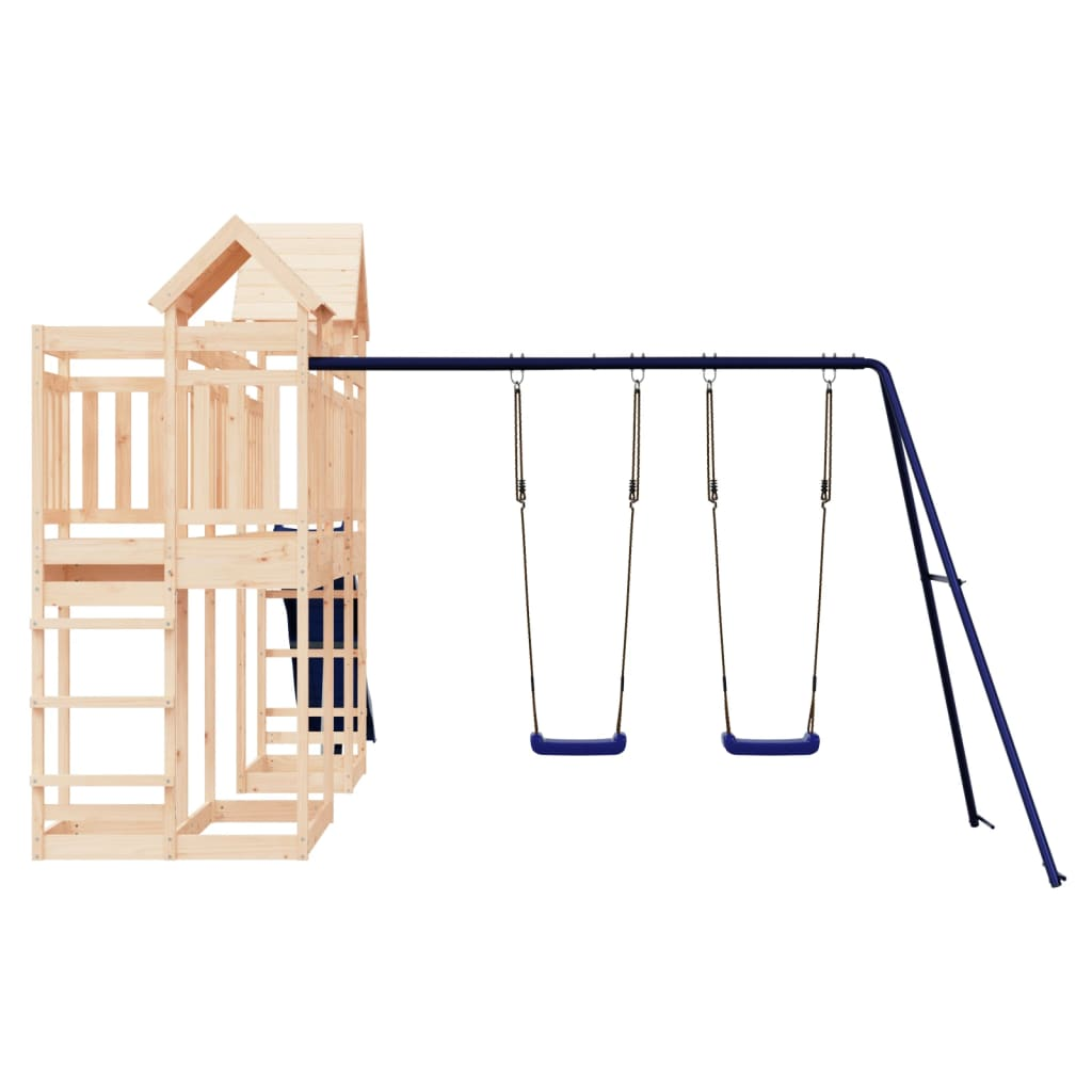 vidaXL Outdoor Playset Solid Wood Pine