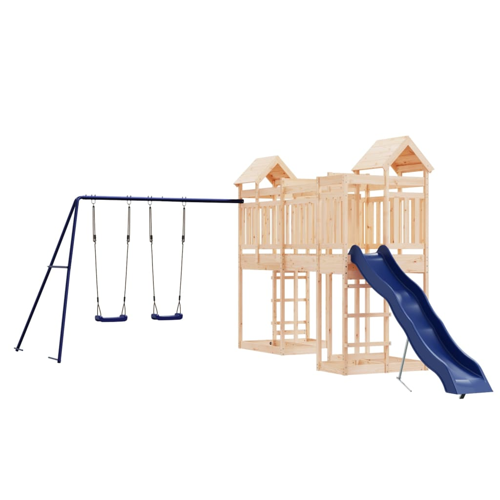 vidaXL Outdoor Playset Solid Wood Pine