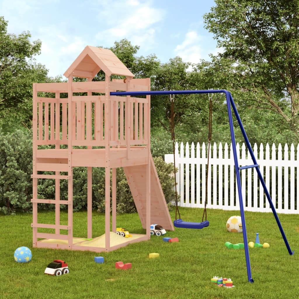 vidaXL Outdoor Playset Solid Wood Douglas