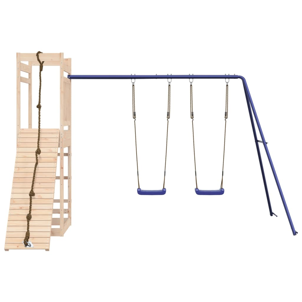 vidaXL Outdoor Playset Solid Wood Pine