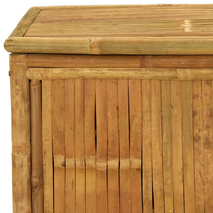 vidaXL Patio Storage Box 35.4"x20.5"x21.7" Bamboo