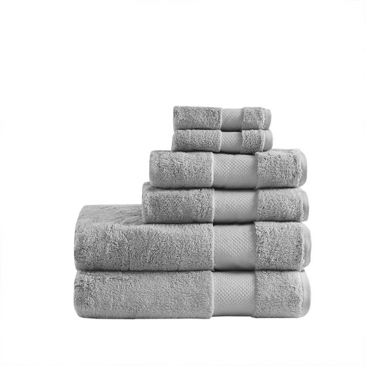 100% Cotton 6pcs Bath Towel Set,MPS73-316