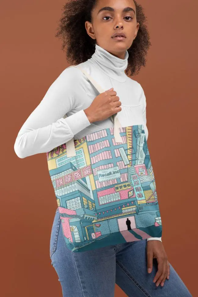 Electric Dream Tote Bag